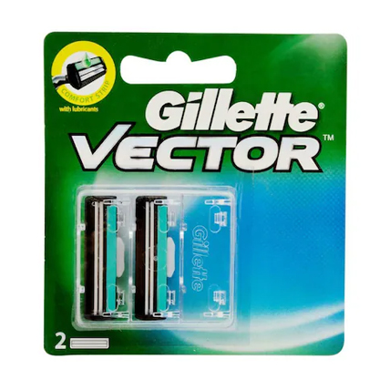 Gillette Shaving Blades Vector Plus Cartridge 